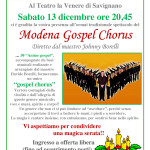 Concerto gospel 13 dicembre 2014